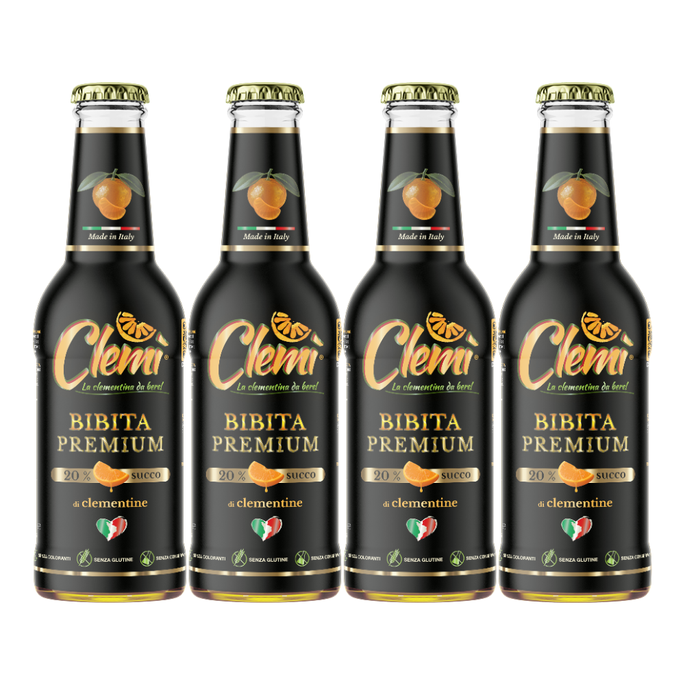 Bibita Clemì - 4 Bottiglie da 20cl
