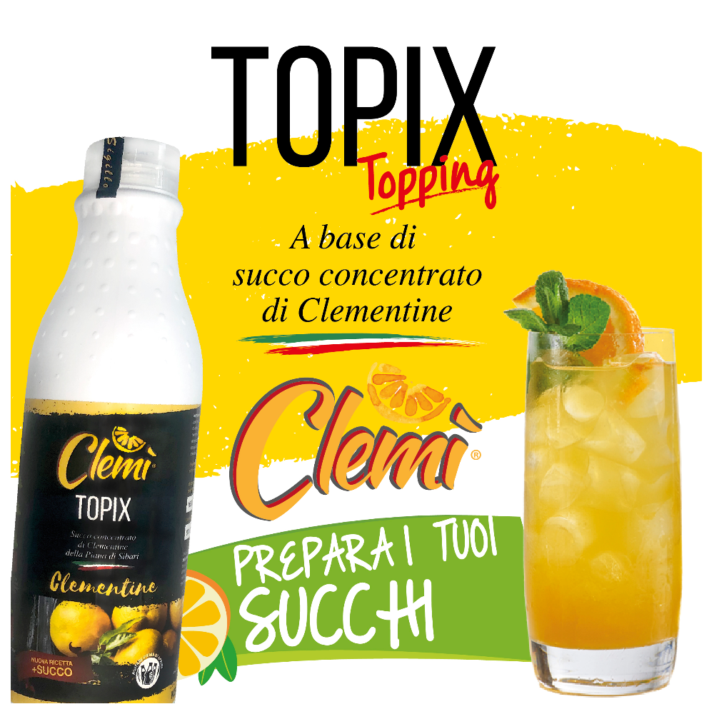 Clemì: 1 Topix Spray (Clementine o Bergamotto)