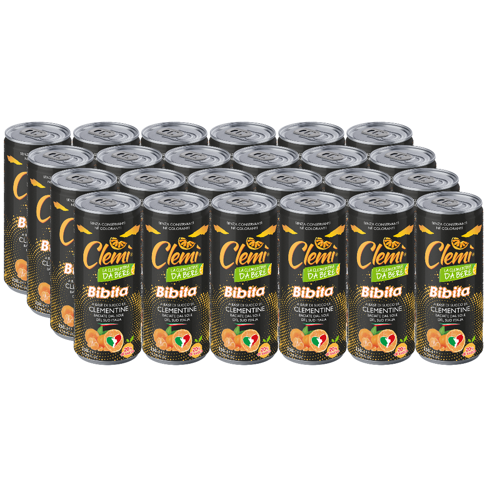 Bibita Clemì - 24 Lattine da 33cl