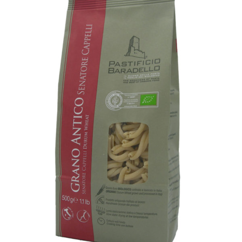 6 Pacchi di Caserecce di Grano Antico Senatore Cappelli - 6 Pacchi da 350g