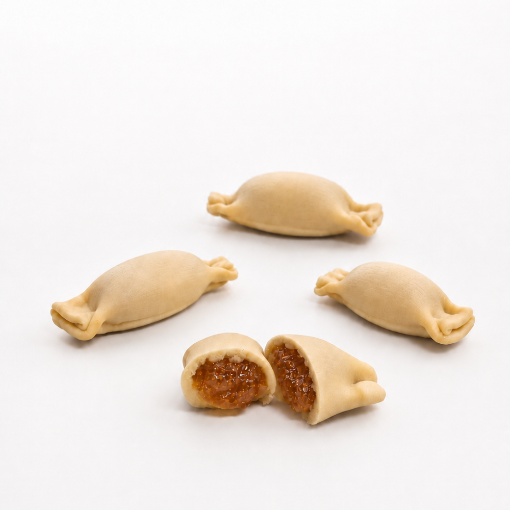 Monachelle alla Mela Cotogna - Biscotto Artigianale Ripieno alla Confettura di Mela Cotogna