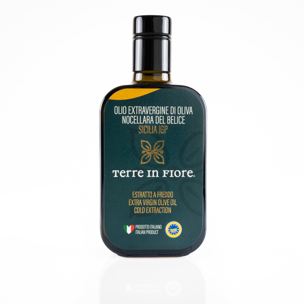 Olio Extravergine di Oliva Monocultivar Nocellara del Belìce Filtrato IGP Sicilia - 50 cl