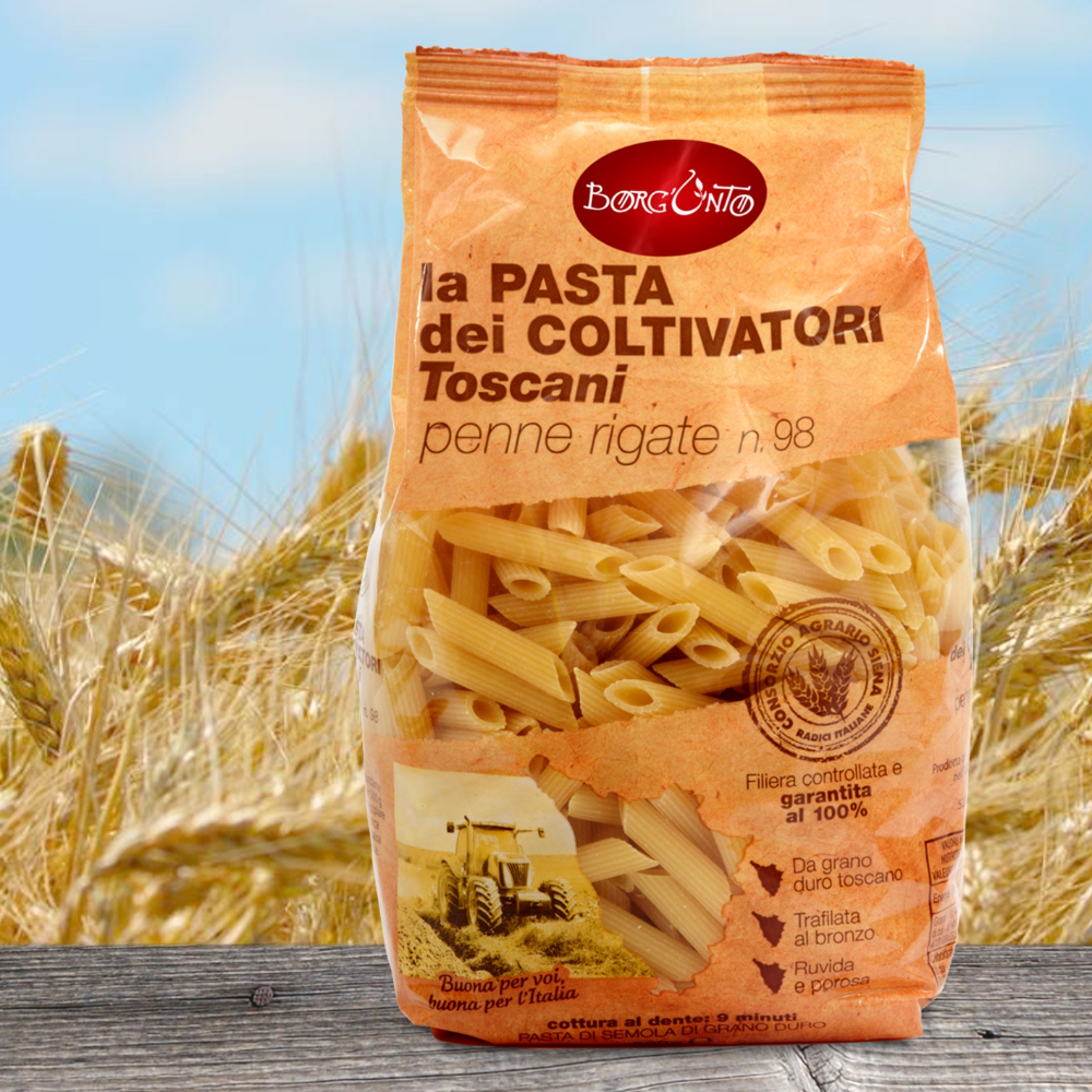 Penne Rigate N.98 "Pasta degli agricoltori Toscani" - 500g