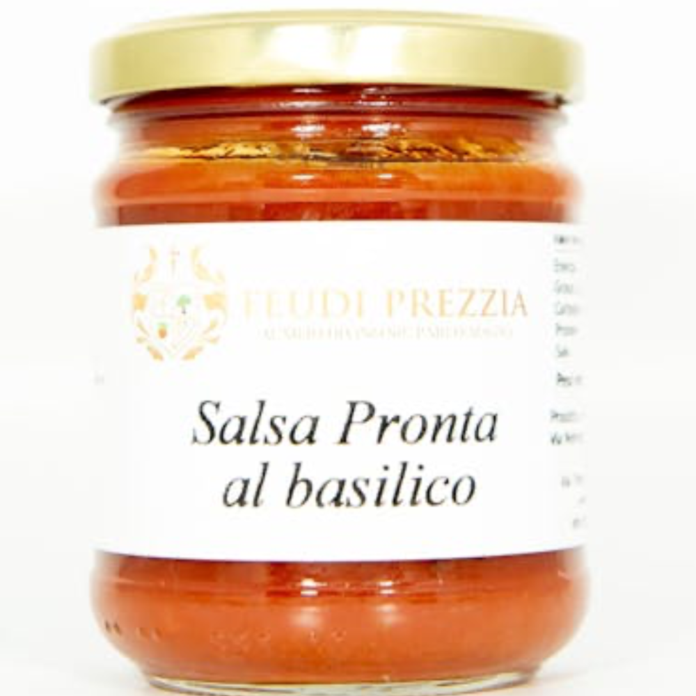 Salsa Pronta al Basilico - 6 Barattoli da 180g