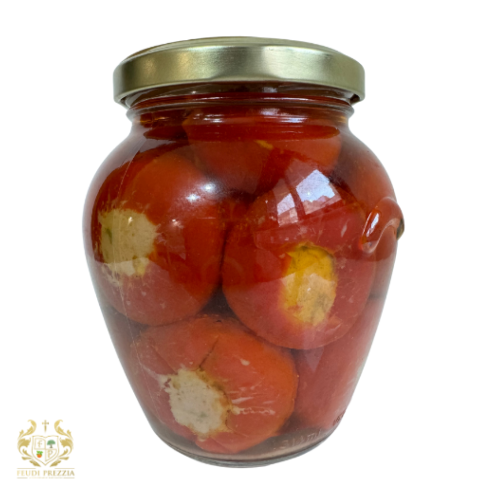 Peperoncini Ripieni al Tonno in Olio di Semi di Girasole - 200g