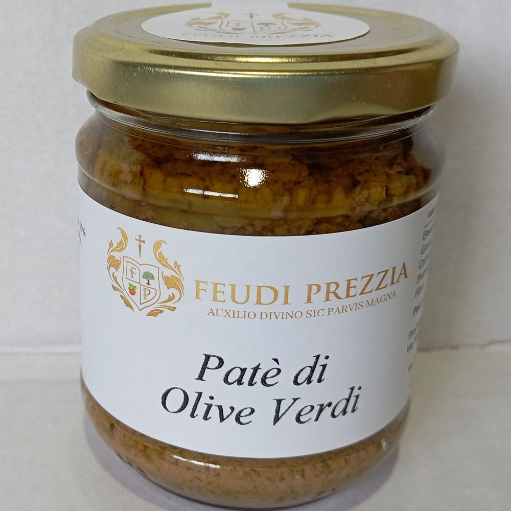 Patè di Olive Verdi Nocellara del Belice - 180g