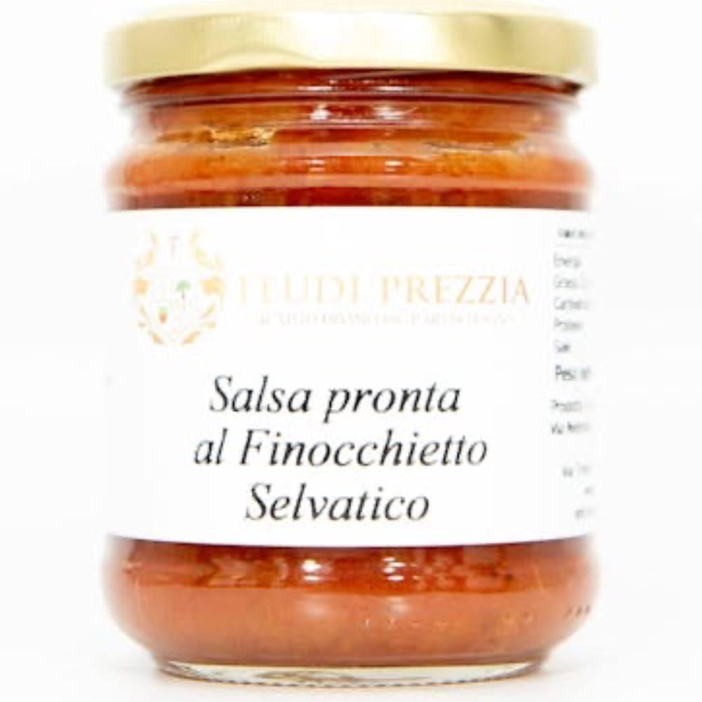 Salsa Pronta al Finocchietto Selvatico - 6 Barattoli 180g