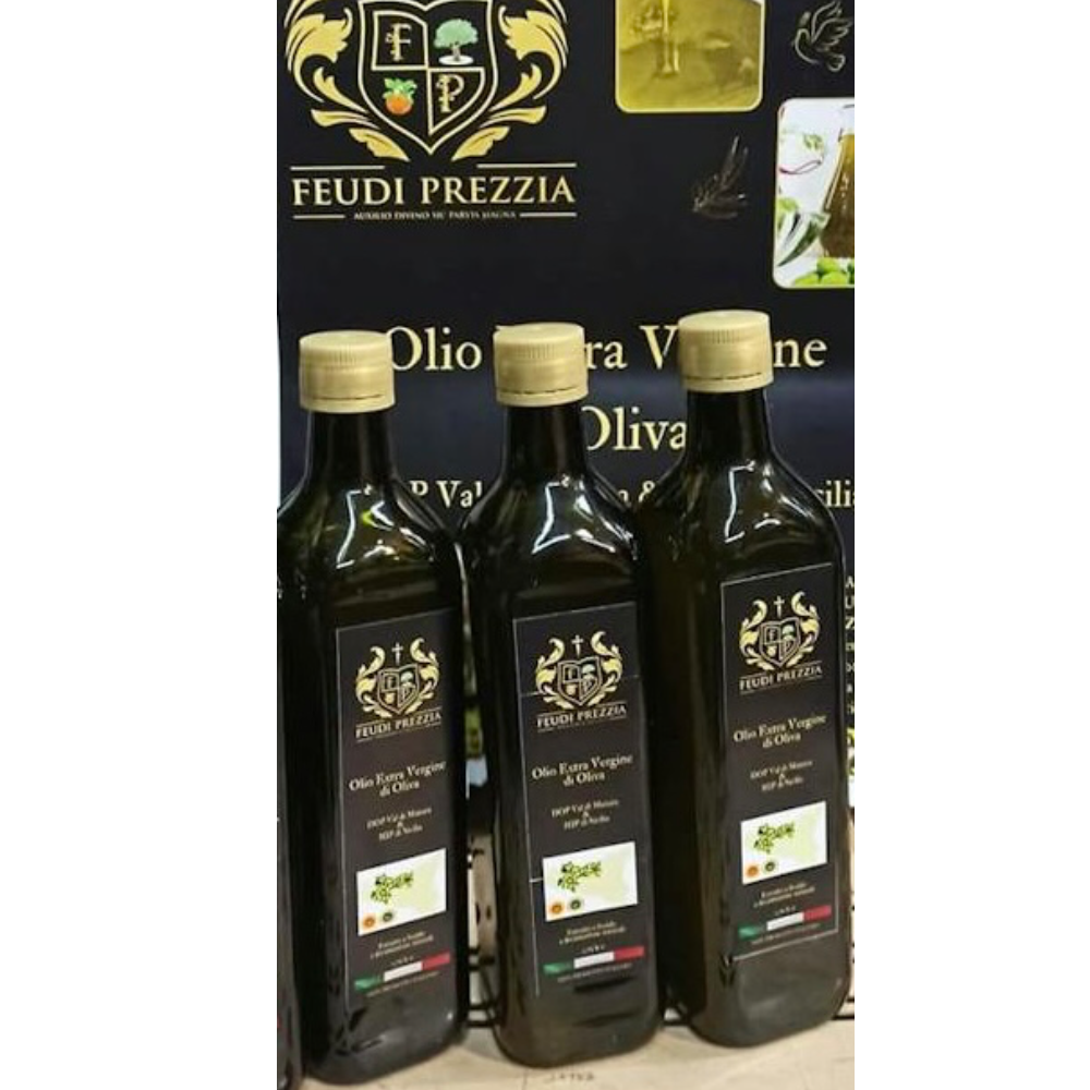 6 Bottiglie da 75cl di Olio Extravergine d’Oliva DOP Val di Mazara