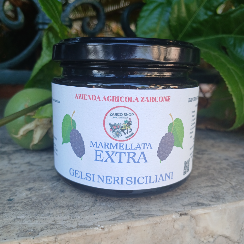 Marmellata Extra di Gelsi Neri Siciliani - 200g