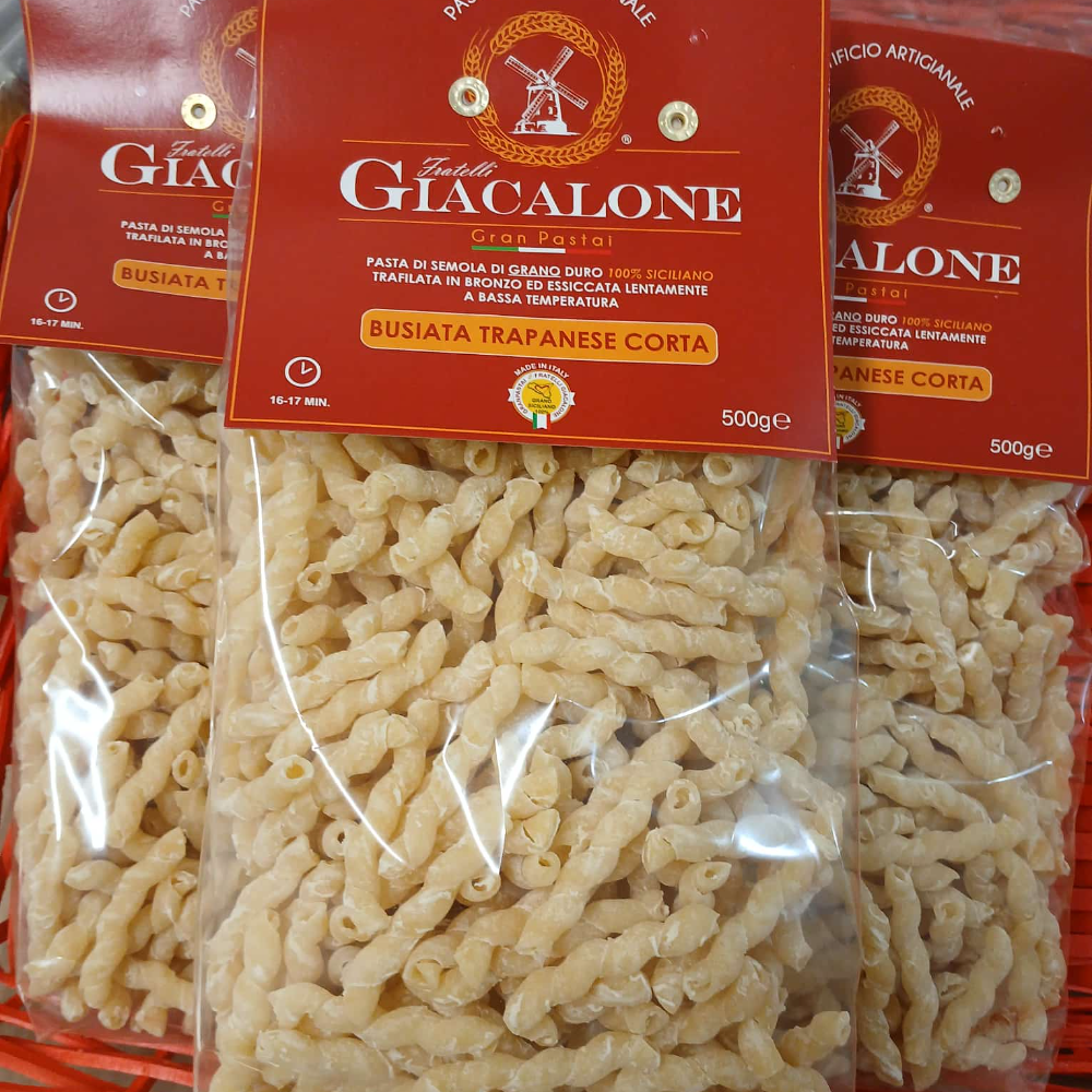 Busiata Trapanese Corta Trafilata al Bronzo - 500g