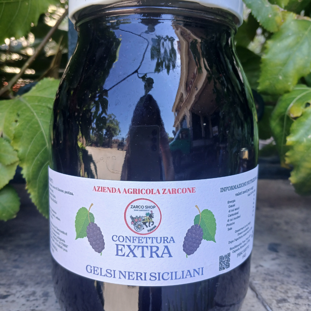 Confettura Extra di Gelsi Neri Siciliani - 1Kg
