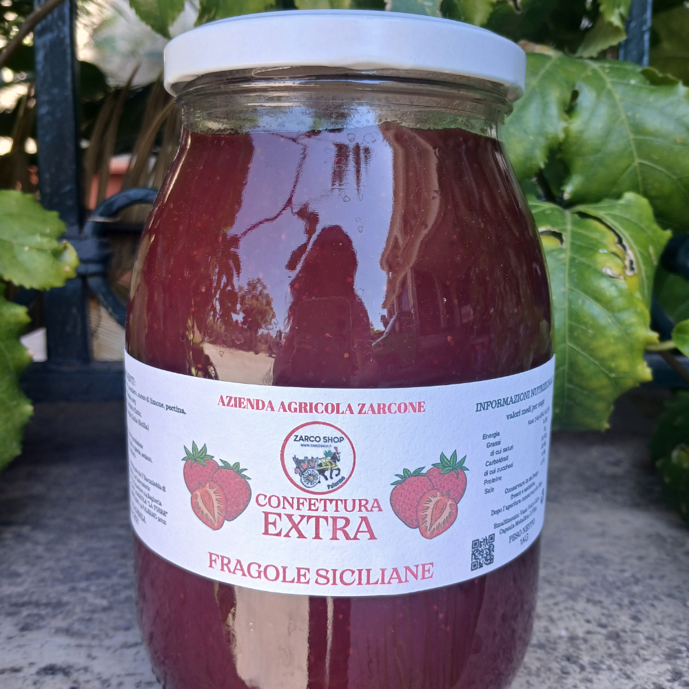 Confettura Extra di Fragole Siciliane - 1kg