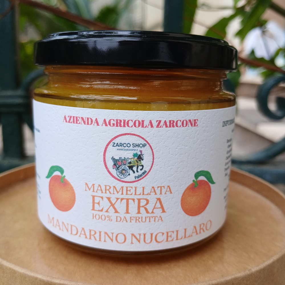 MARMELLATA DI MANDARINO NUCELLARO GR.200