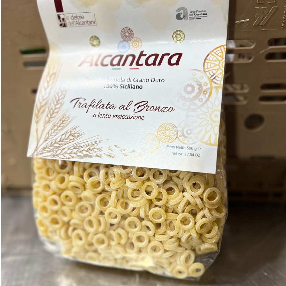 Pasta Anelletti Trafilati al Bronzo Alcantara - 500g