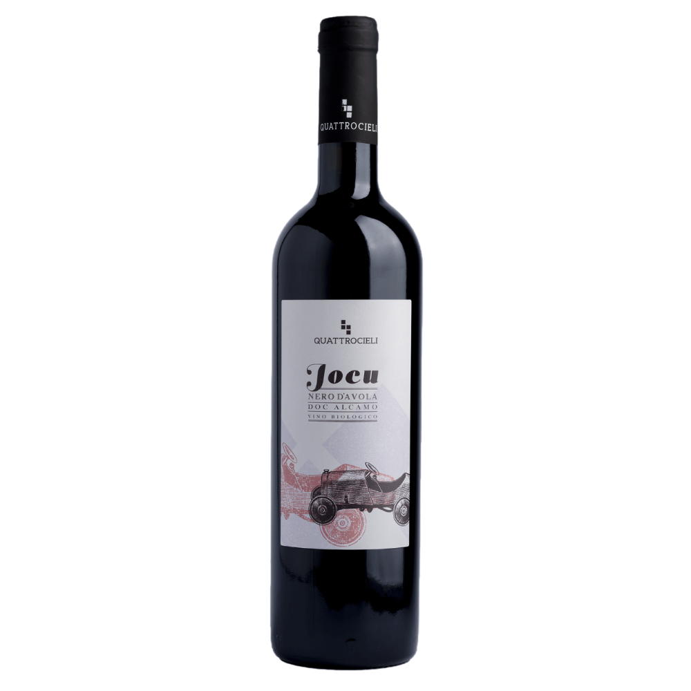  Vino Nero D'Avola DOC Alcamo Biologico "Jocu Nero" - 75cl