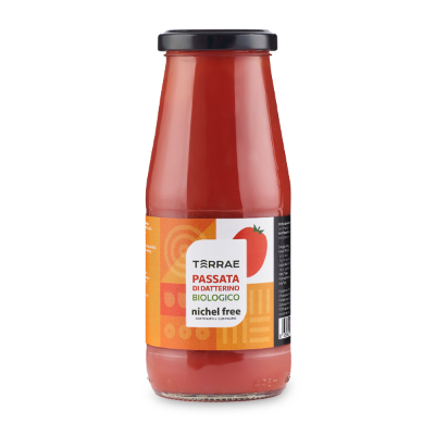 5kg di Passata di Datterino BIO "NICHEL FREE" - 12pz da 420g