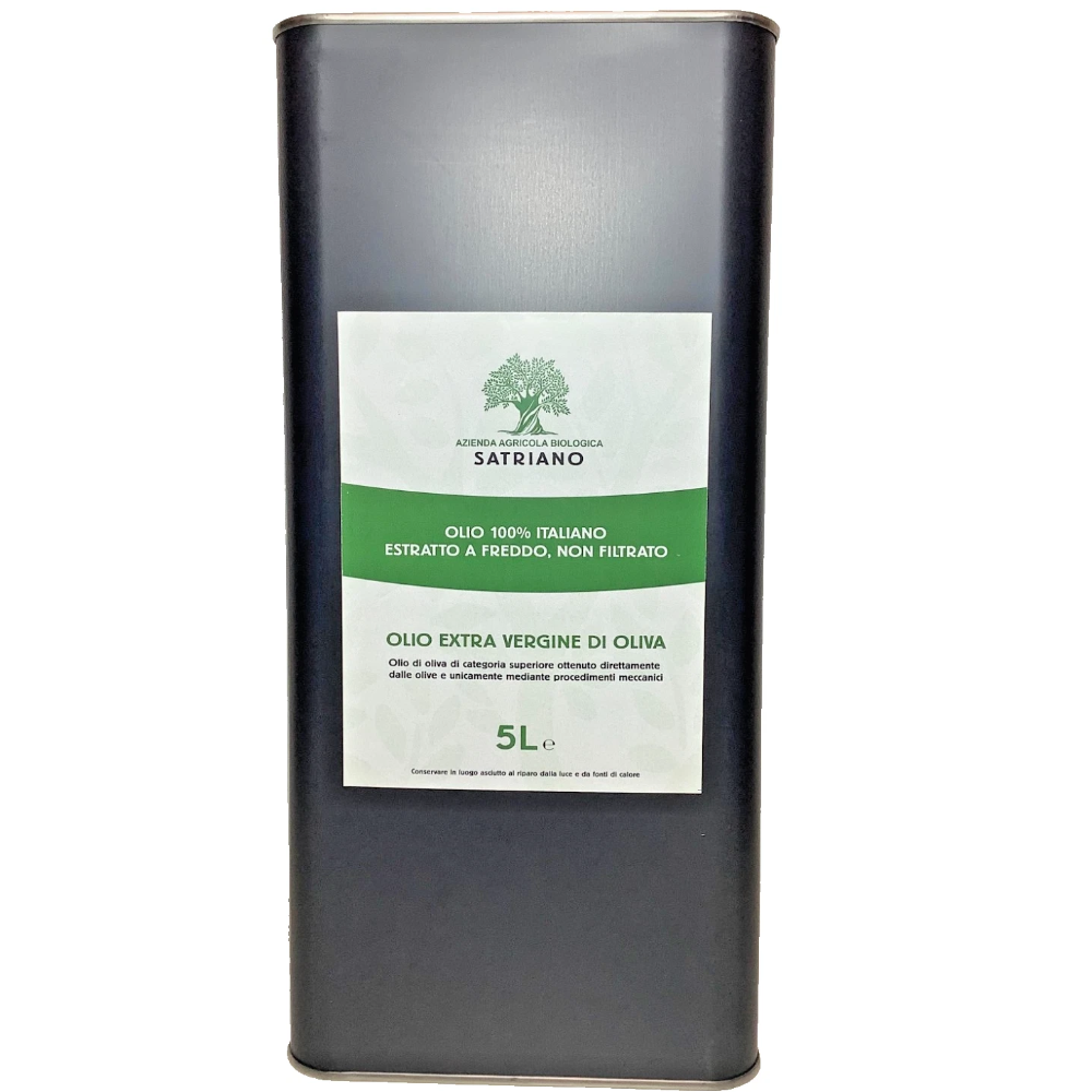 Olio Extravergine di Oliva 100% Italiano - Estratto a freddo - Non filtrato - Acidità ≤ 0,3% - Nuovo raccolto 25/26 - Direttamente dal produttore