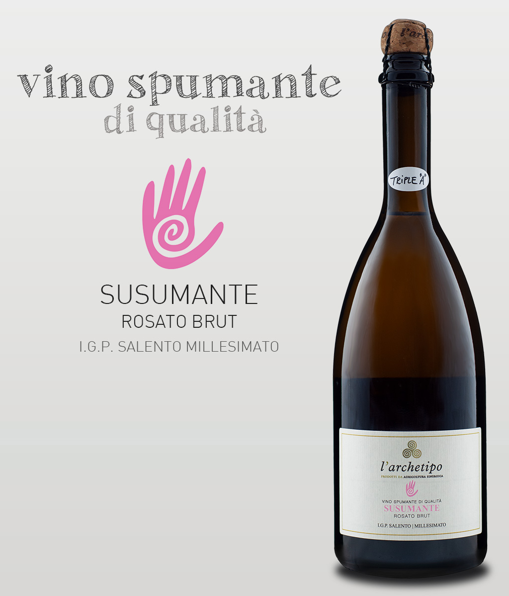 Spumante Rosè Brut Millesimato IGP Salento "Susumante"