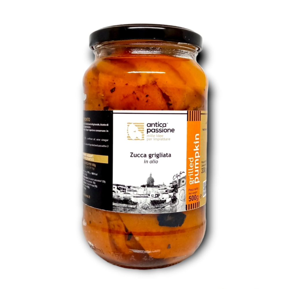 Zucca Grigliata in Olio - 500g