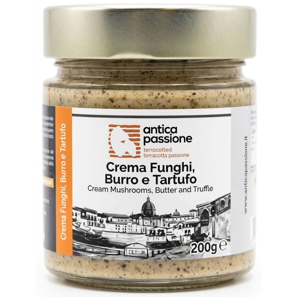 Crema di Funghi, Burro e Tartufo - 200g