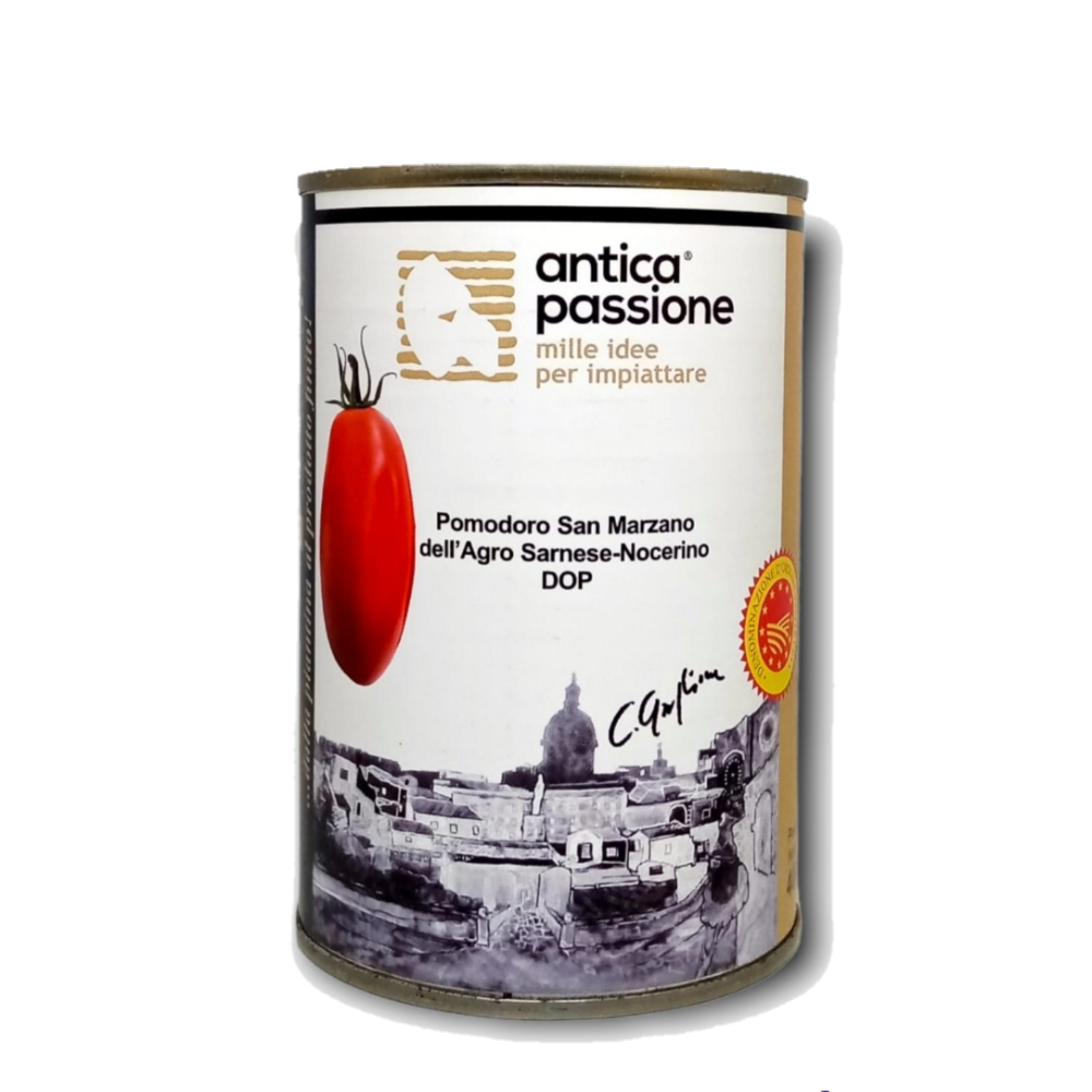 5kg di Pomodoro San Marzano dell'Agro Sarnese-Nocerino DOP - 12pz da 400g 