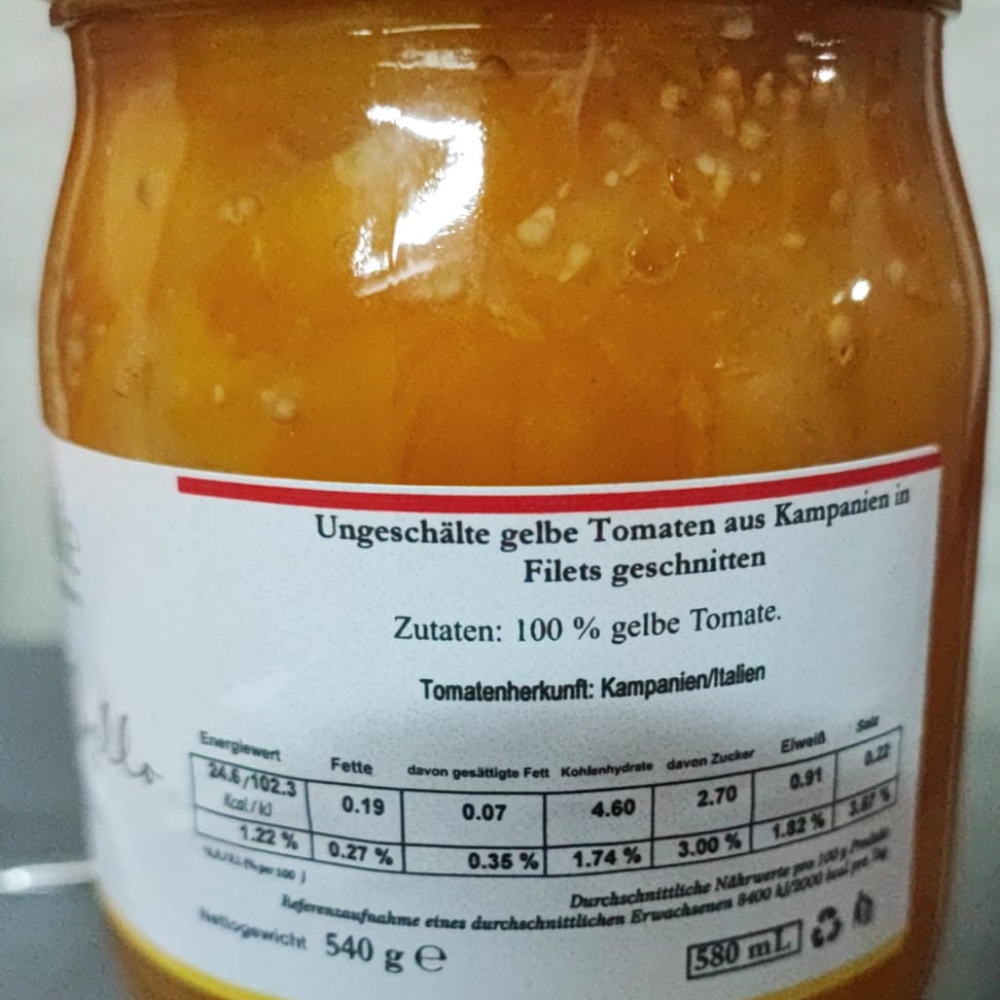 Pacchetelle di Pomodorino Giallo - 12 Pezzi da 580g