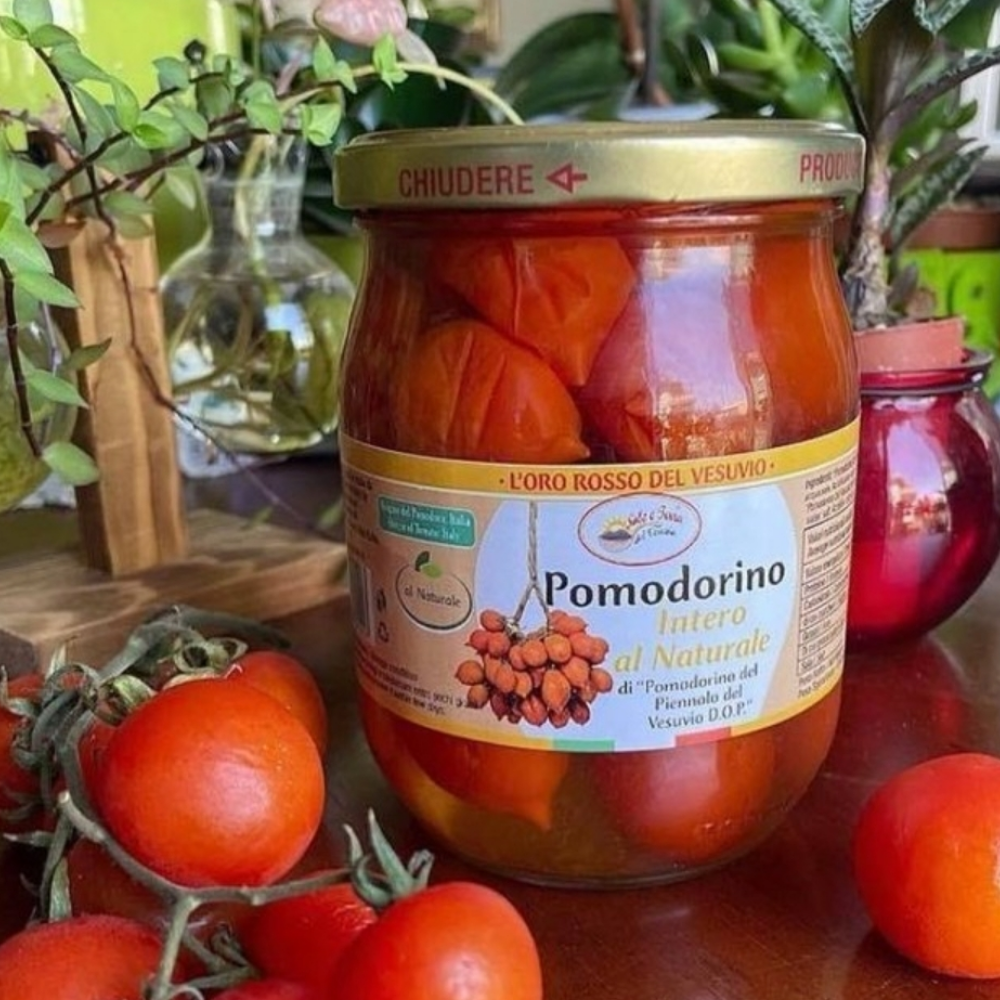 Pomodorino del Piennolo del Vesuvio D.O.P. al Naturale - 580g