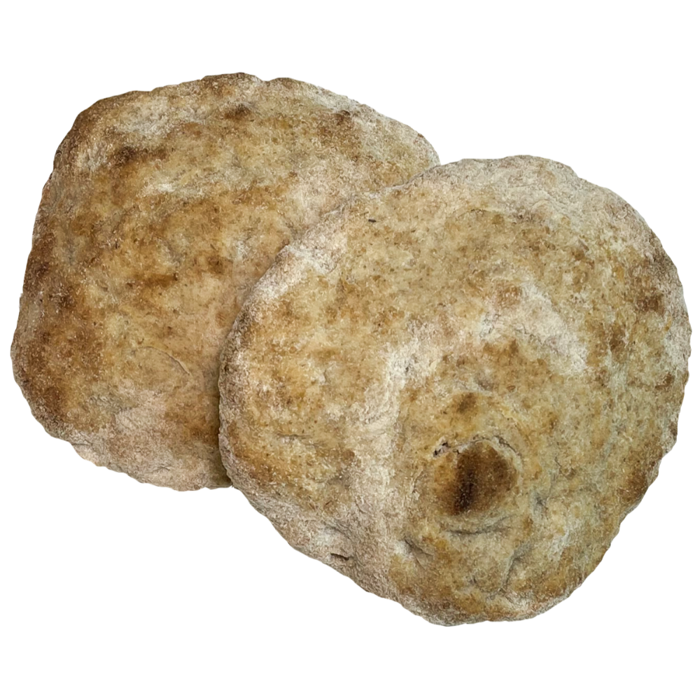 Ciaccia Toscana con Farina Integrale - 20 Pezzi (4 pz. per Busta)