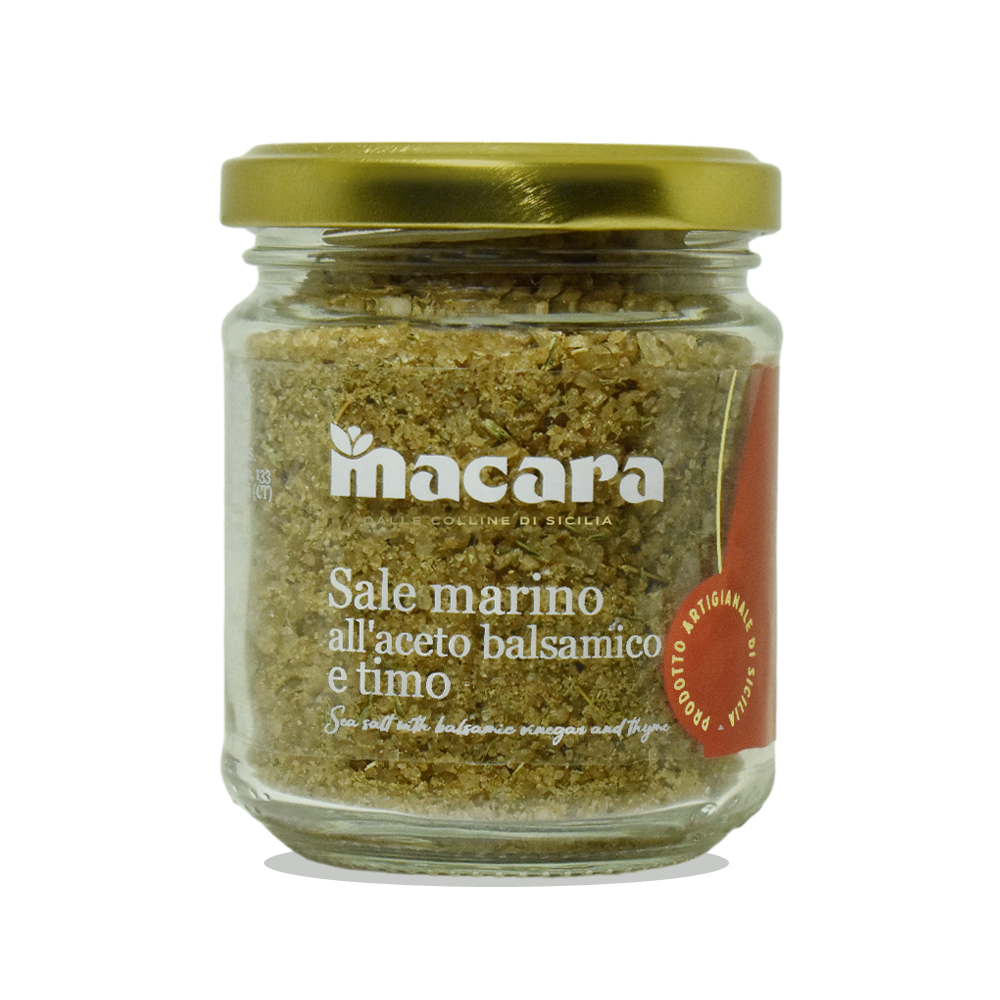 Sale Marino all'Aceto Balsamico IGP e Timo