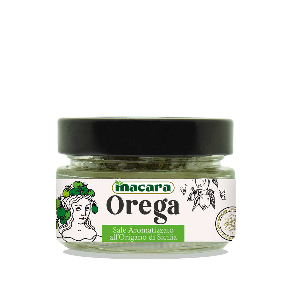 Sale Marino Aromatizzato all'Origano Siciliano - 90g