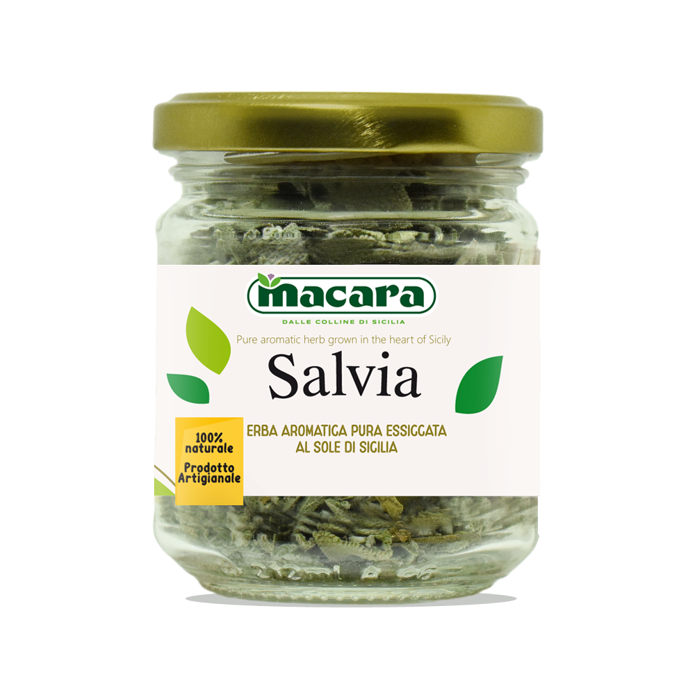 Salvia di Sicilia in Foglie - 15gr
