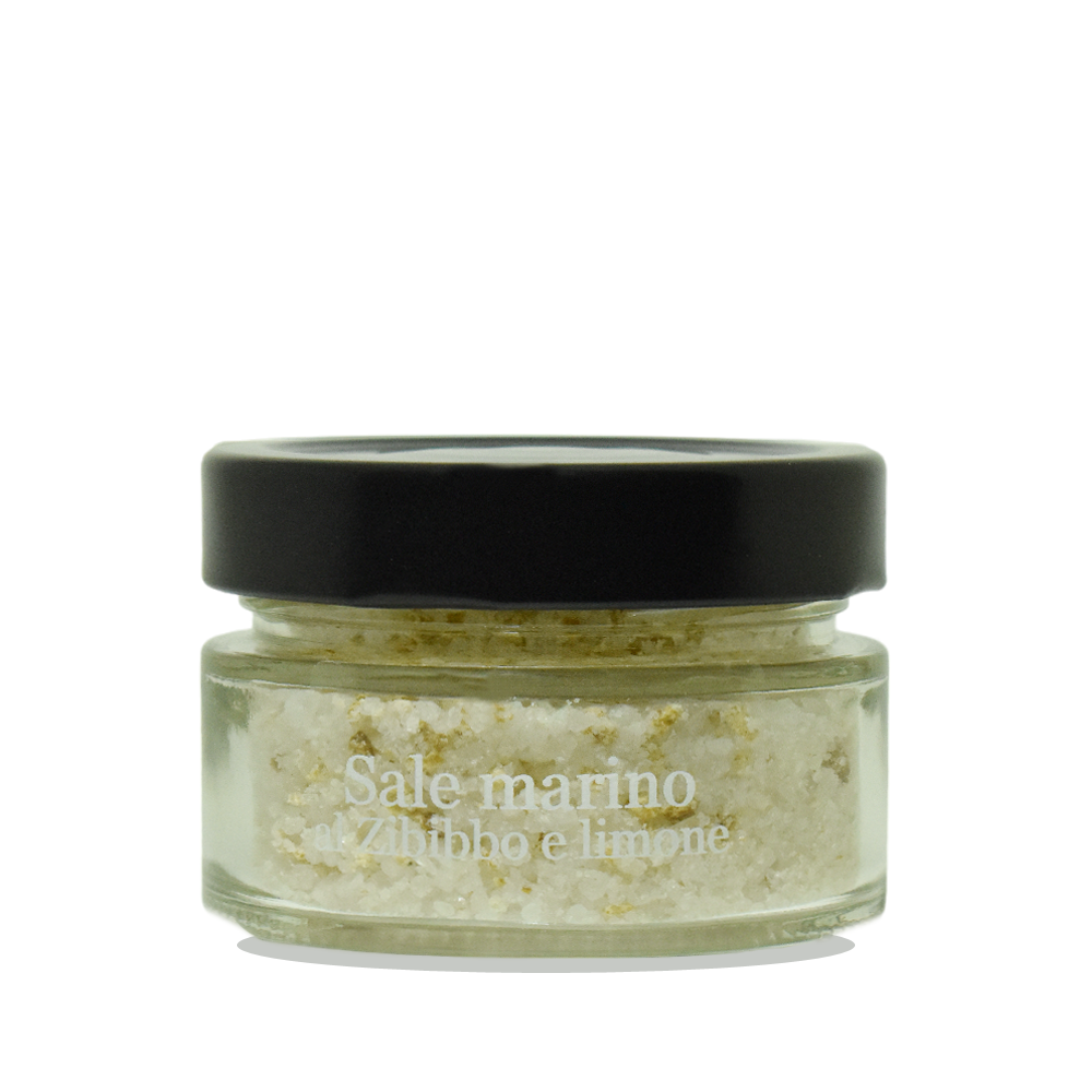 Sale Aromatizzato al Vino Zibibbo e Limone - 90g