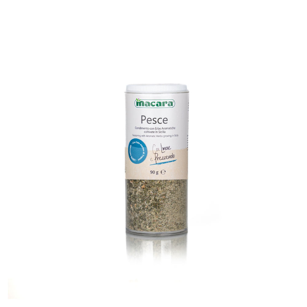 Condimento di Erbe Aromatiche Siciliane per Pesce con Dosatore - 90gr