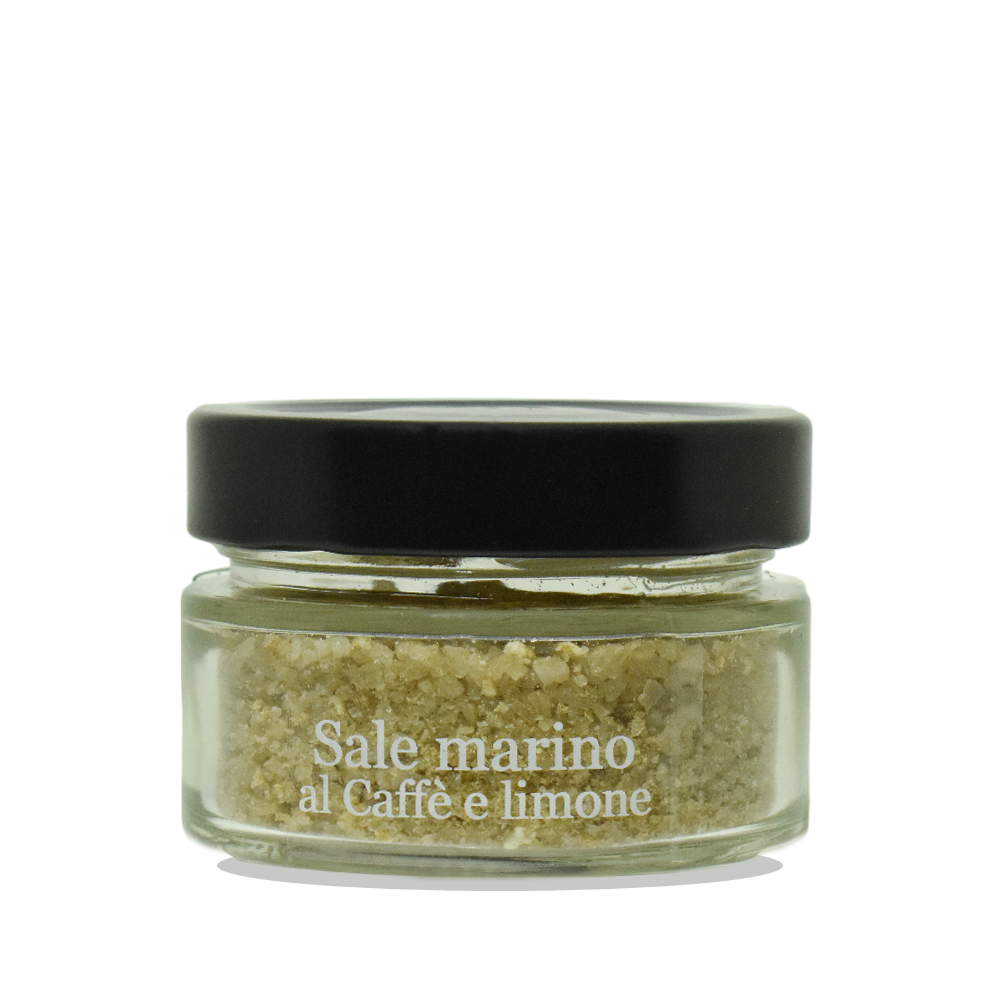 Sale Aromatizzato al Caffè e Limone Siciliano - 90g 