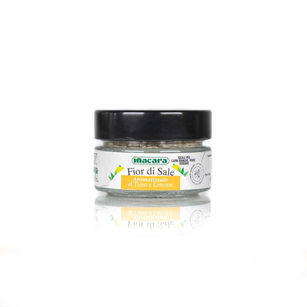 Sale Marino Aromatizzato al Timo e Limone - 90g