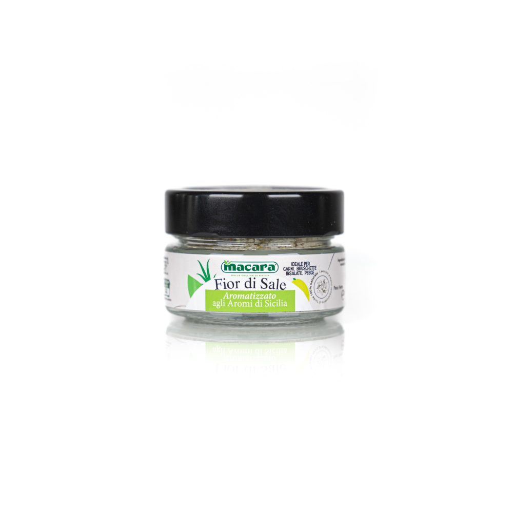 Sale Marino Aromatizzato con Aromi di Sicilia - 90g