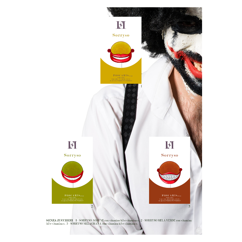 Lollypop al gusto Agrumi "Sorryso Yellow"