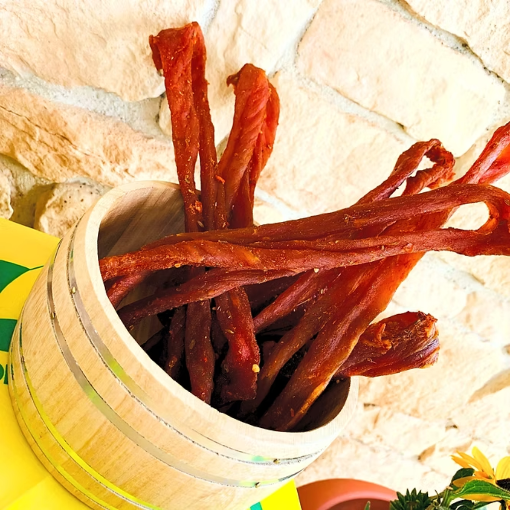 Cesto di Natale "Norcino" - 7 Pezzi (Salamella di Suino Nero, Guanciale Stagionato, Pancetta Tesa di Suino Stagionata, Salamini Stagionati al Tartufo Nero, Salamini Stagionati al Pepe, Salsiccette Stagionate al Finocchio, Coppiette Stagionate di Prosciutto)