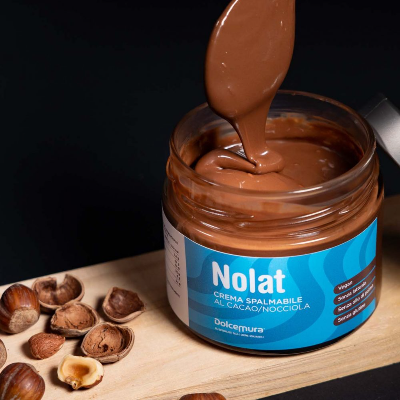 Crema Spalmabile Artigianale al Cacao e Nocciola - Senza Glutine e Senza Lattosio - 250g