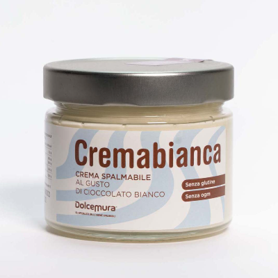 Crema Spalmabile Artigianale al Cioccolato Bianco - Senza Glutine  - 250g