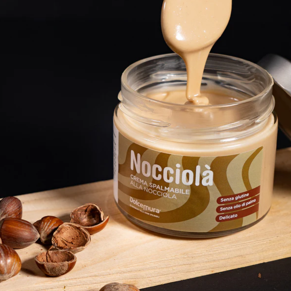 Mix 13 Creme Spalmabili Artigianali - Cacao, Cioccolato al Latte, Cacao con Granella di Nocciola e Wafer, Nocciola, Cioccolato Bianco con scaglie di Cocco e Wafer, Cioccolato Bianco con Frollini al Cacao, Gusto Mou, al Limone, ai Pistacchi Tostati, Cioccolato Bianco, Cioccolato Bianco e Wafer, alle Arachidi con Granella di Arachidi, Cacao e Nocciola