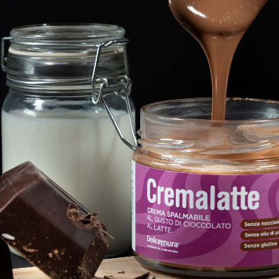 Crema Spalmabile Artigianale al Cioccolato al Latte - Senza Glutine - 250g