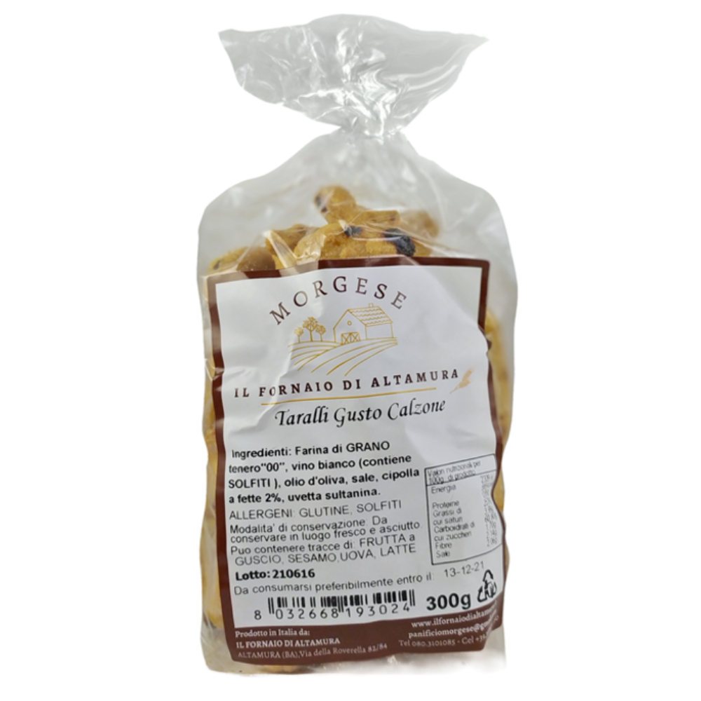 Taralli Pugliesi al Calzone - 300g