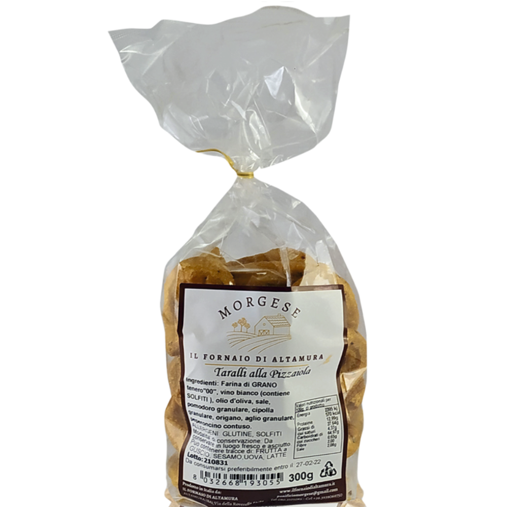 Taralli Pugliesi alla Pizzaiola - 300g