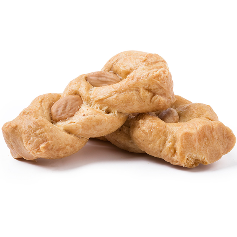 Trecce con Mandorle Salate "Intorchiate Pugliesi" - 250g