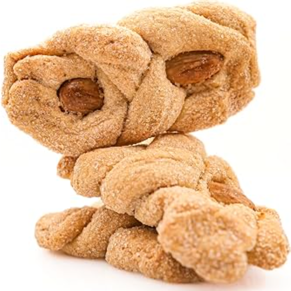 Trecce con Mandorle Dolci "Intorchiate Pugliesi" - 250g