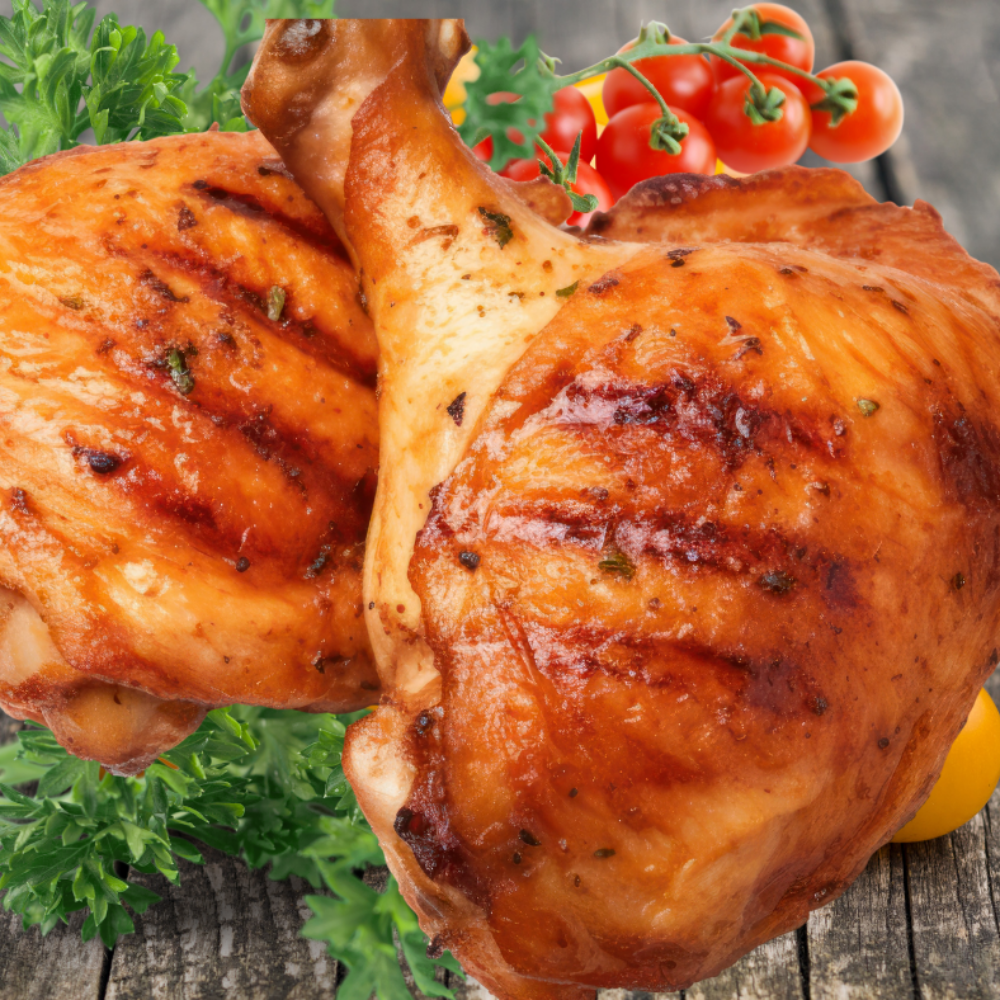 Cosce di Pollo cotte al BBQ - 400g