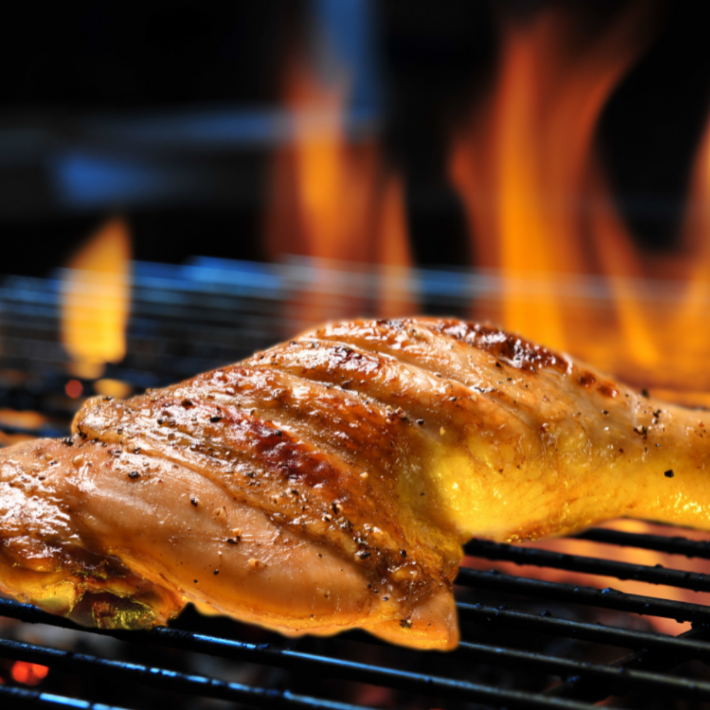 Cosce di Pollo cotte al BBQ - 400g