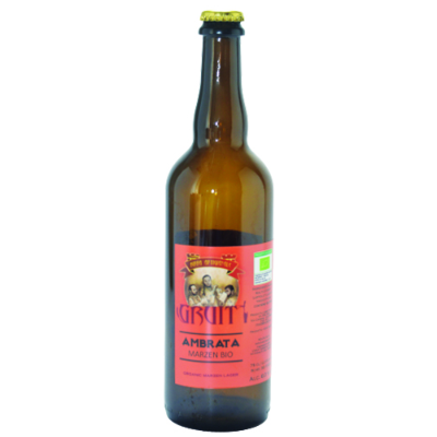 Birra Artigianale GRUIT Ambrata Biologica -  75 CL