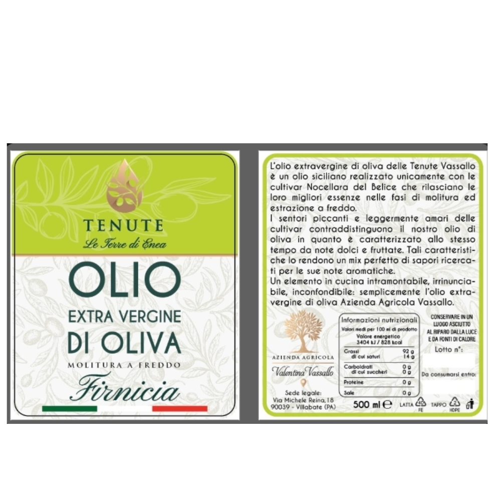 Firnicia olio extravergine di oliva Siciliano 75 cl